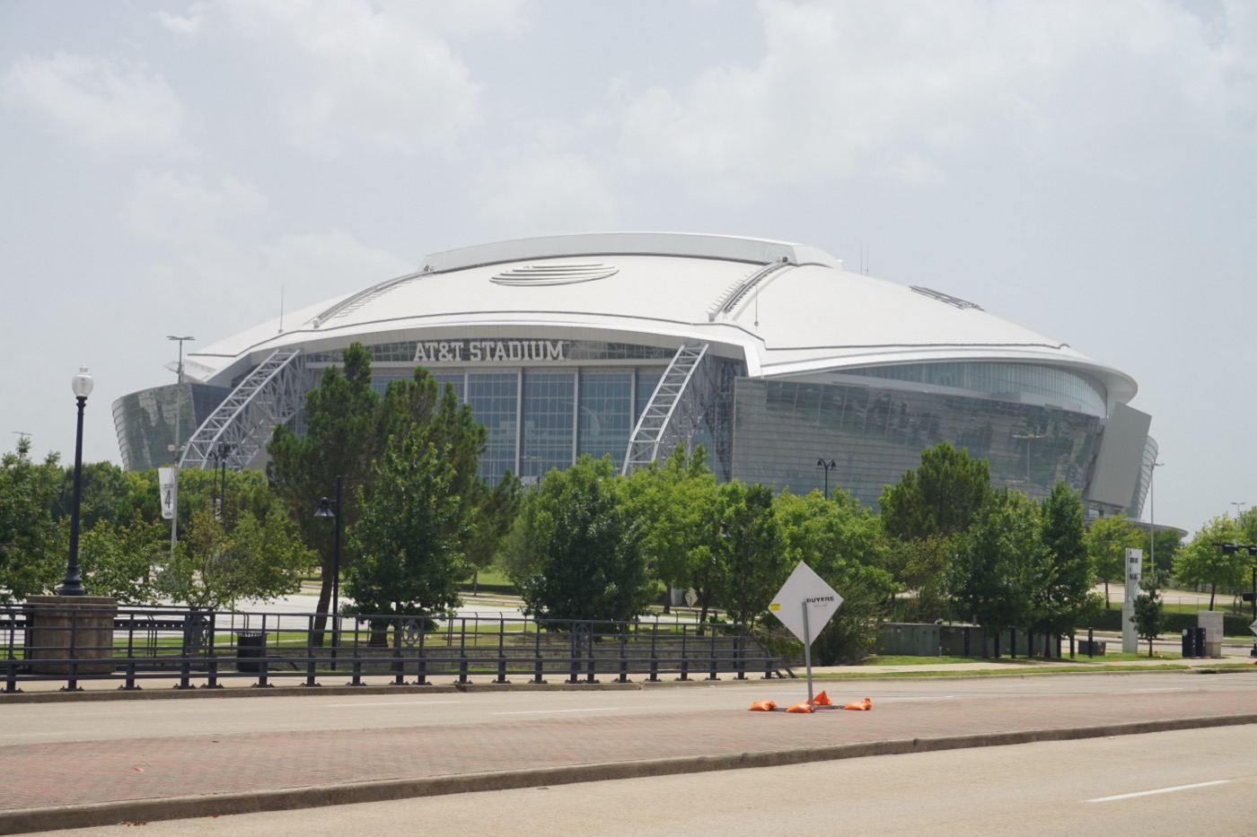 Arlington stadium exterior